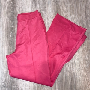 zara satin pink‎ pants NWT